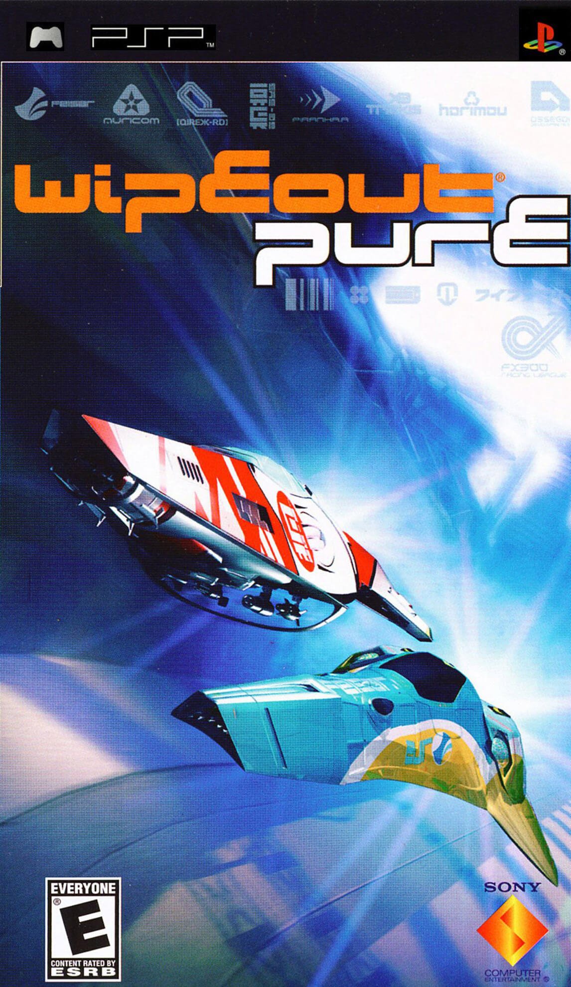 WipEout Pure - PSP ROM & ISO - Download