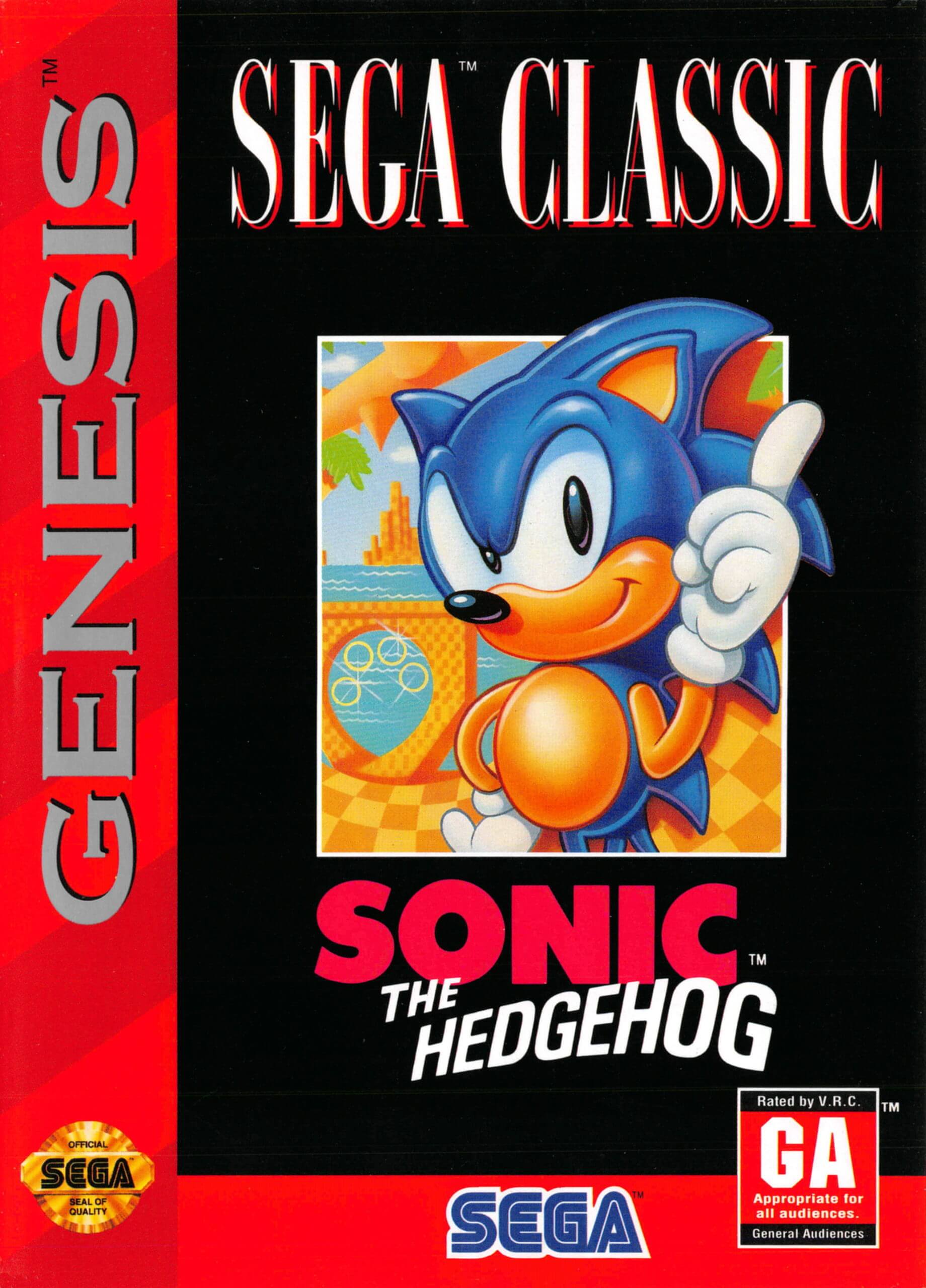 Sonic the Hedgehog - Sega Genesis (SG) ROM - Download