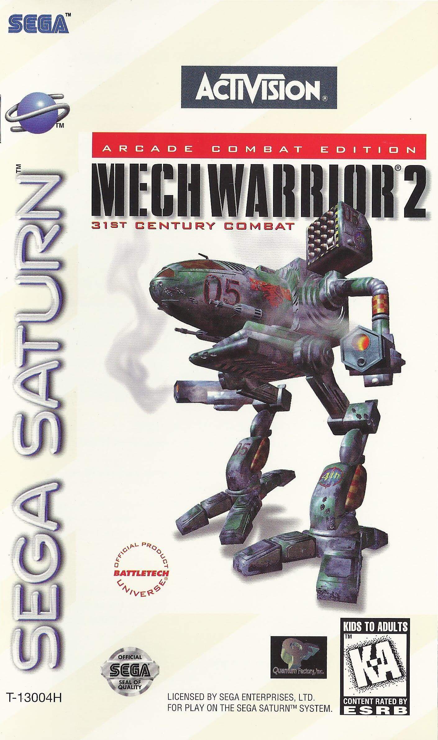 MechWarrior 2: 31st Century Combat – Arcade Combat Edition