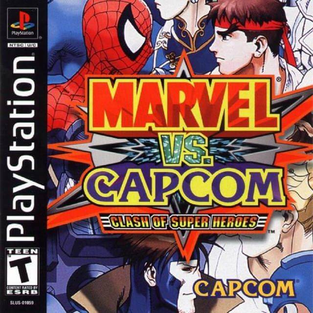 Marvel vs. Capcom: Clash of Super Heroes - PS1/PSX ROM & ISO