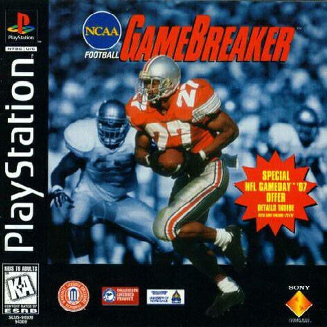 NCAA Football GameBreaker PS1/PSX ROM & ISO Download