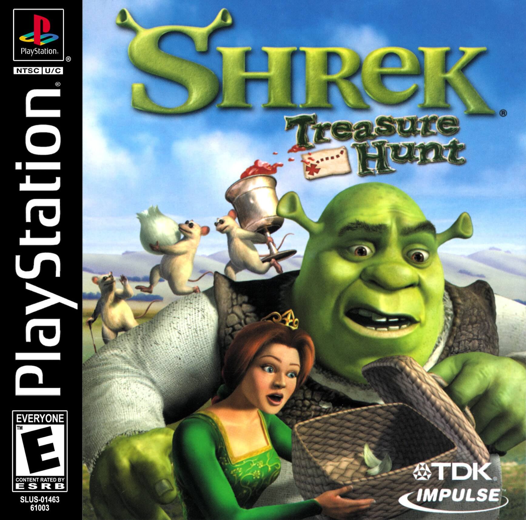 Shrek Treasure Hunt PS PSX ROM ISO Download