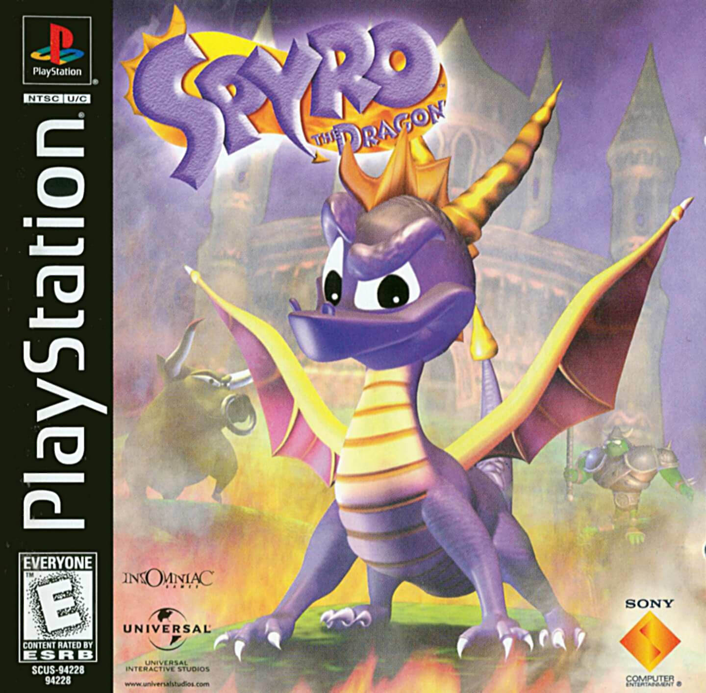 Spyro The Dragon PS1 PSX ROM ISO Download