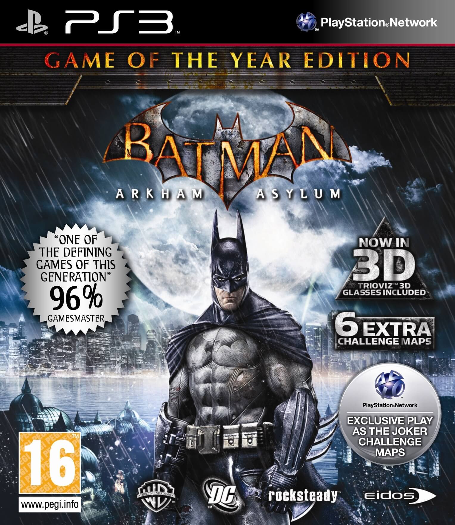 lysere patient billig Batman: Arkham Asylum: Game of the Year Edition - PS3 Game ROM & ISO  Download