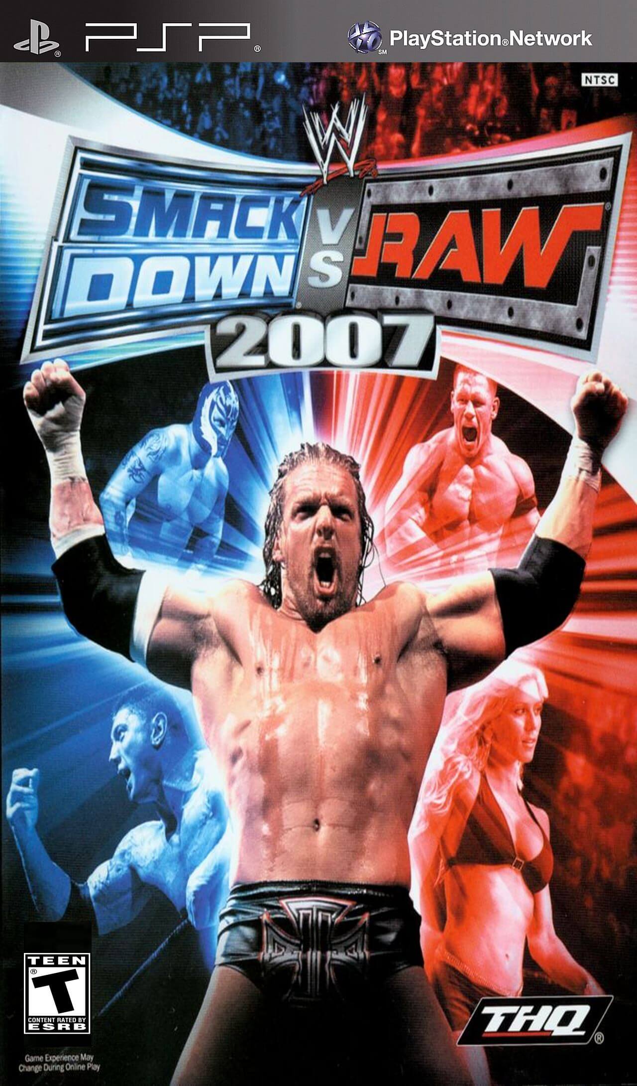 WWE SmackDown vs. Raw 2007 - PSP ROM & ISO - Download
