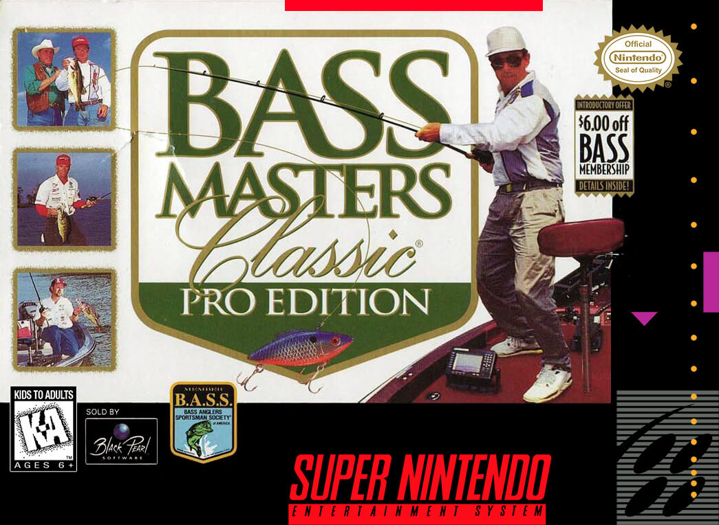 Bass Masters Classic Pro Edition Nintendo SNES ROM Download
