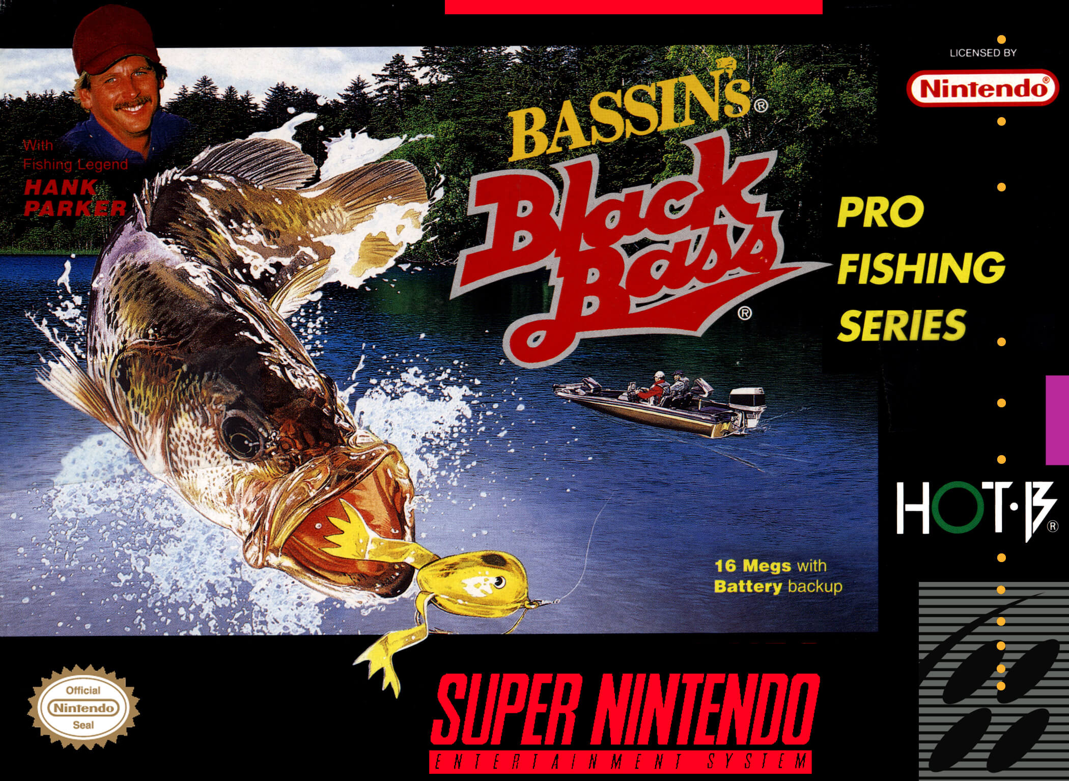 Bassin's Black Bass - Nintendo SNES ROM - Download