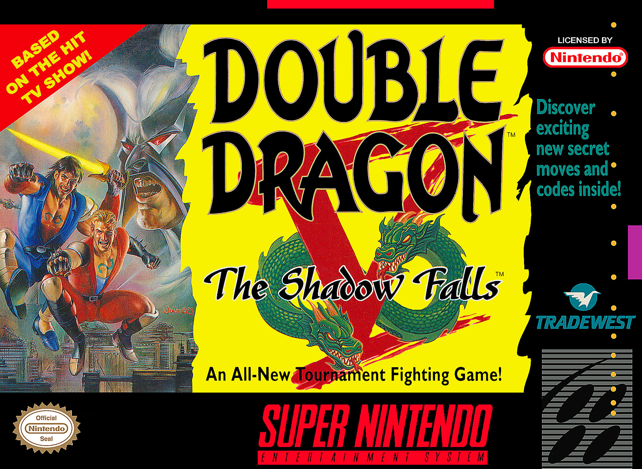 download double dragon v snes