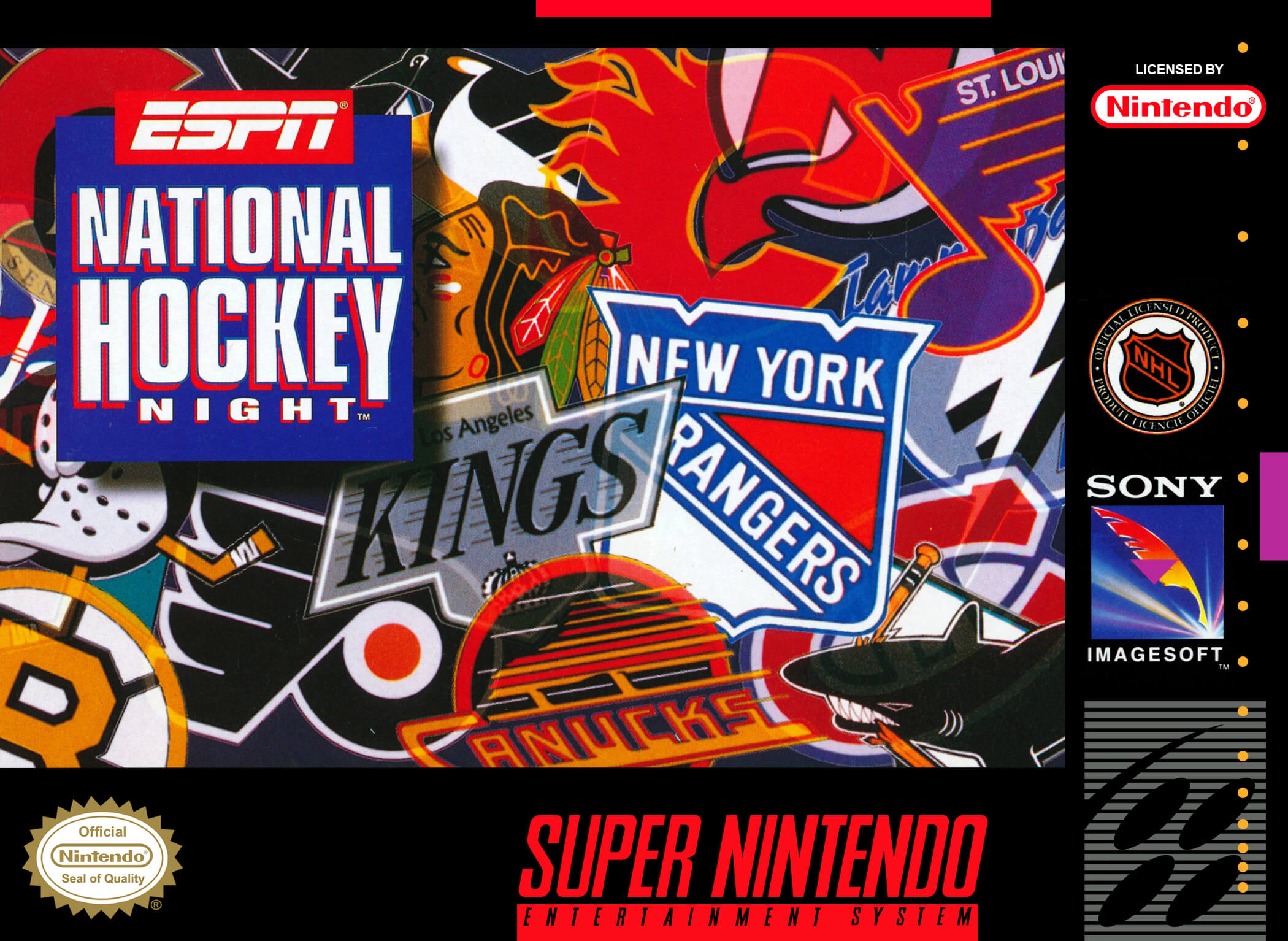 ESPN National Hockey Night Nintendo SNES ROM Download