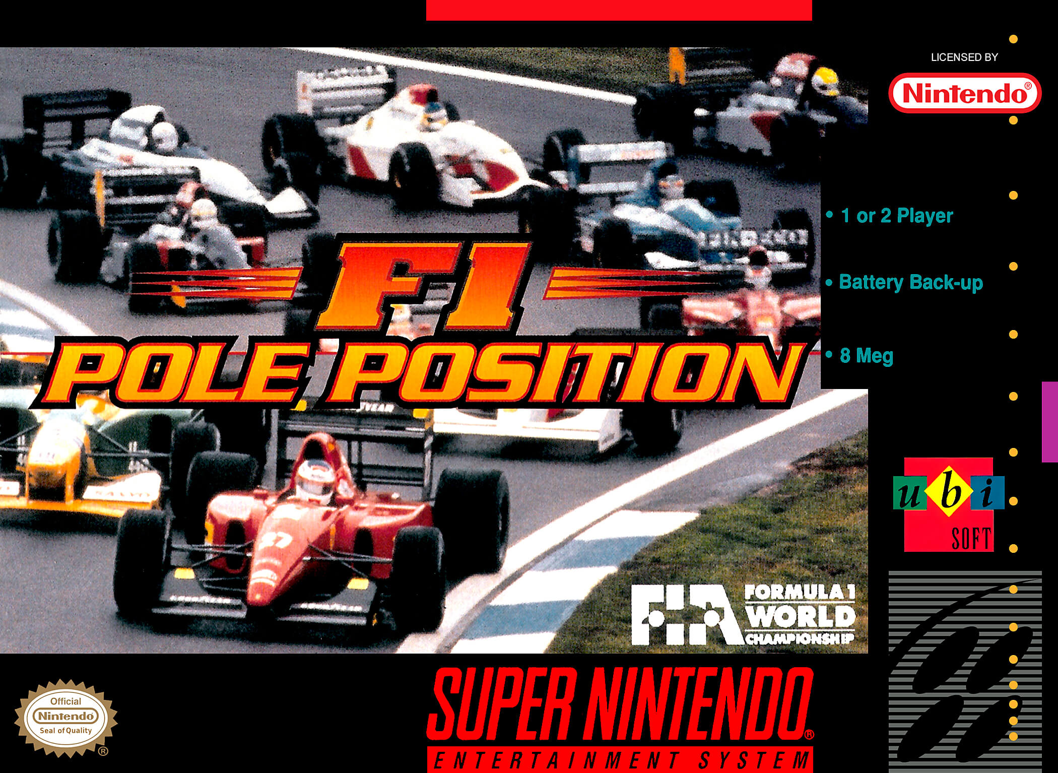 F1 Pole Position Nintendo SNES ROM Download