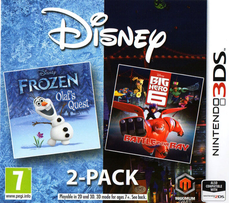Disney 2-Pack: Frozen: Olaf's Quest + Big Hero 6: Battle in the ...