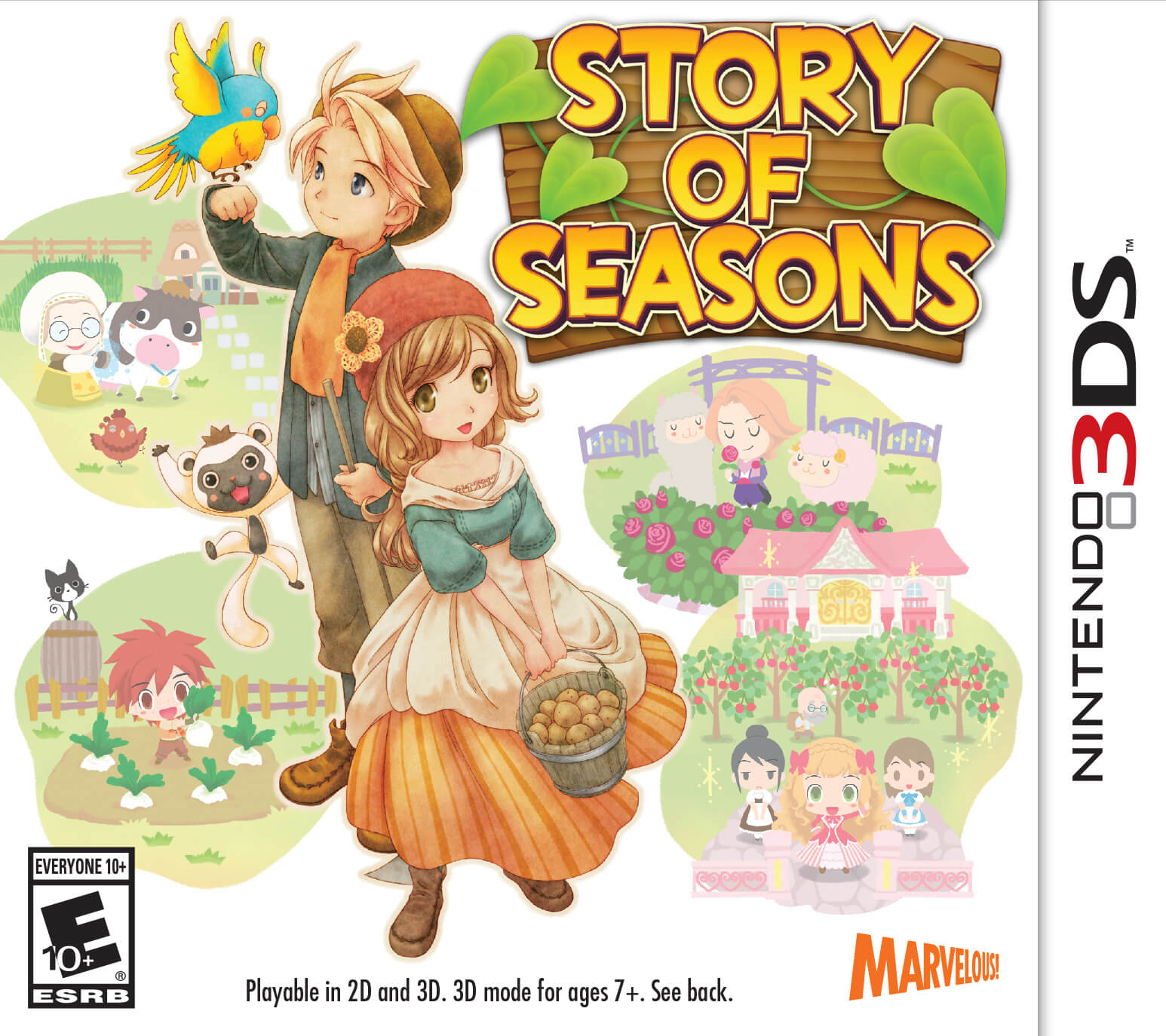 harvest moon tale of two towns rom