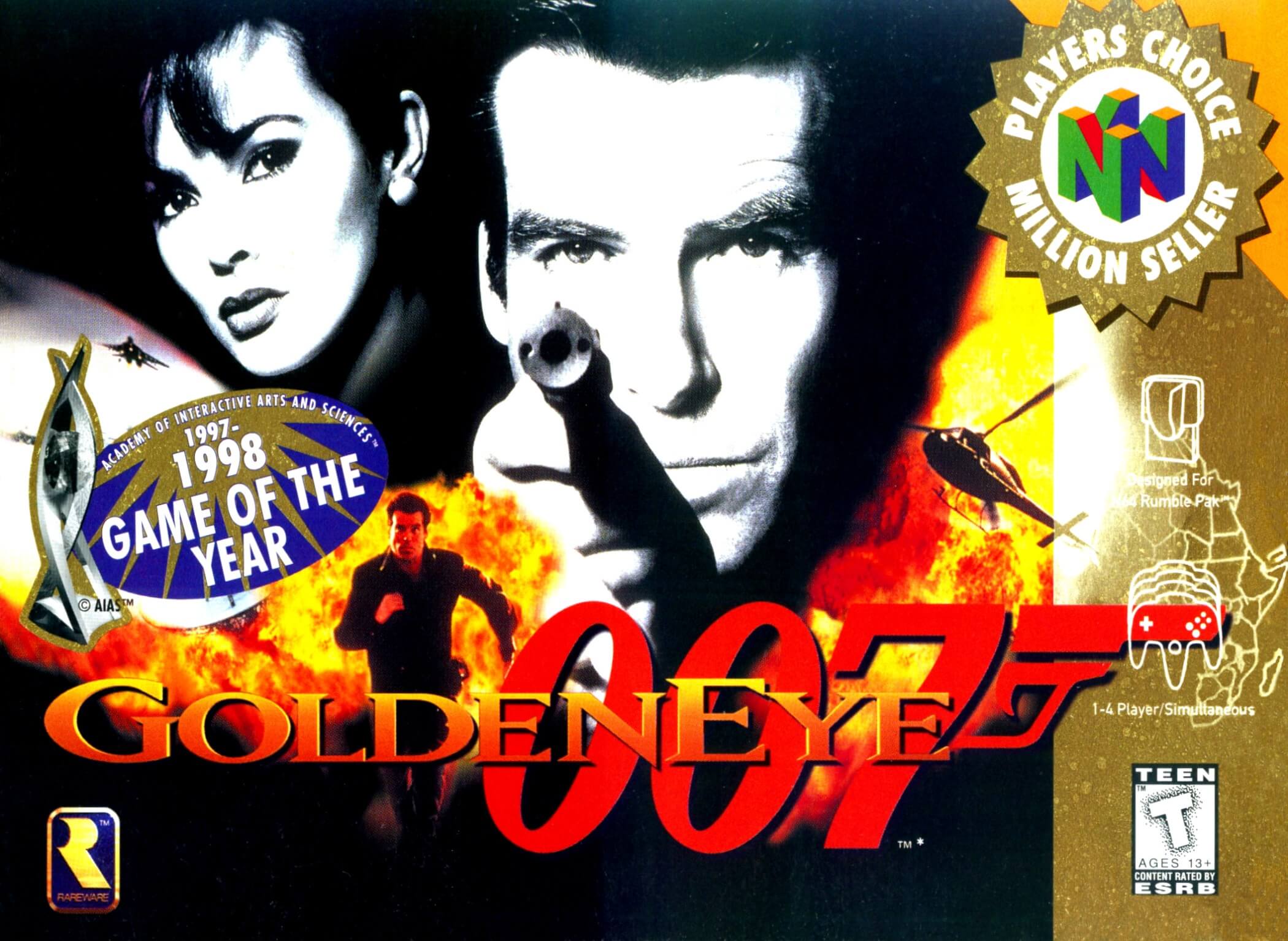 GoldenEye 007 ROM - Nintendo 64 (N64) Download - HappyRoms