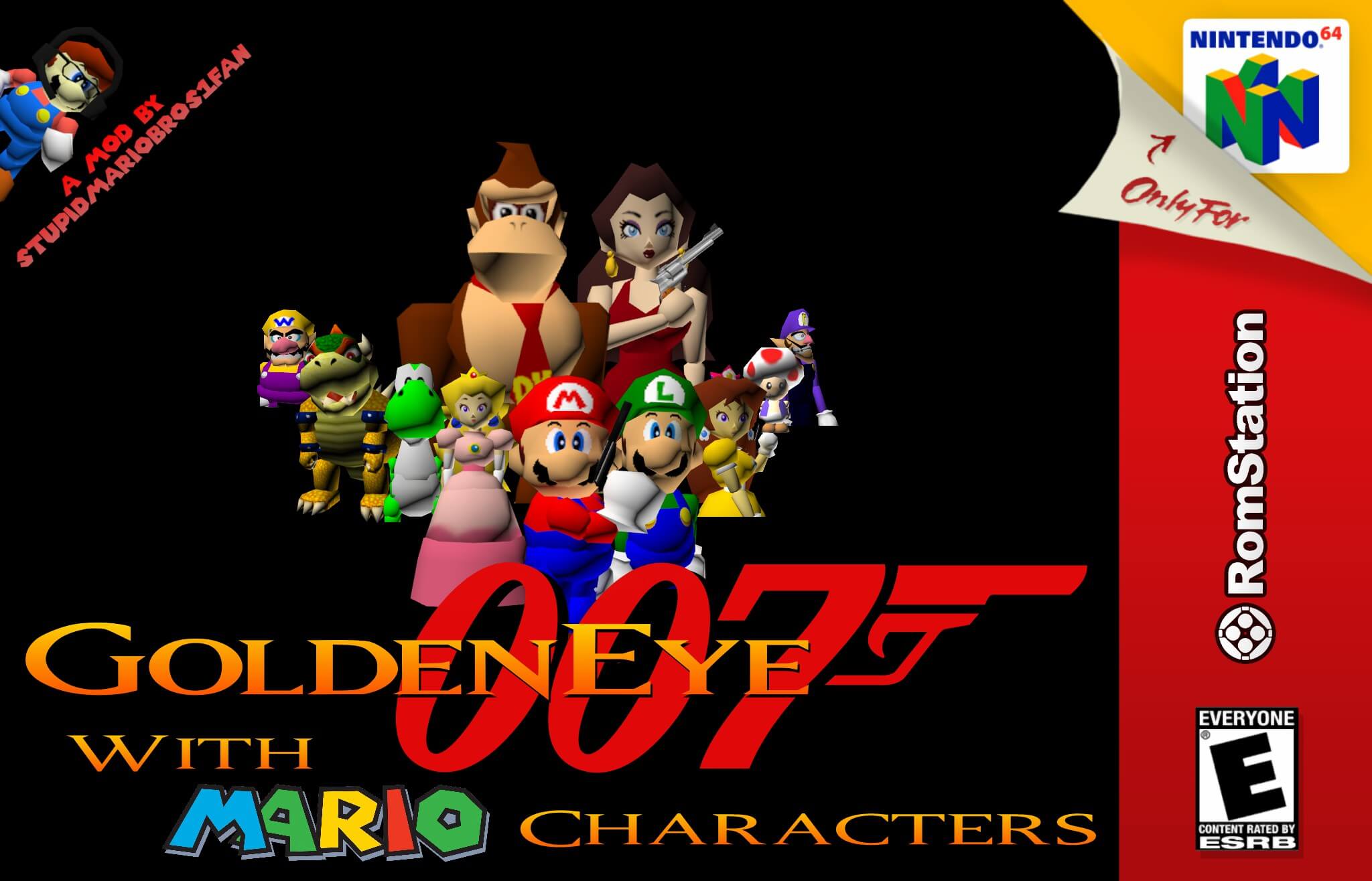 GoldenEye 007 With Mario Characters