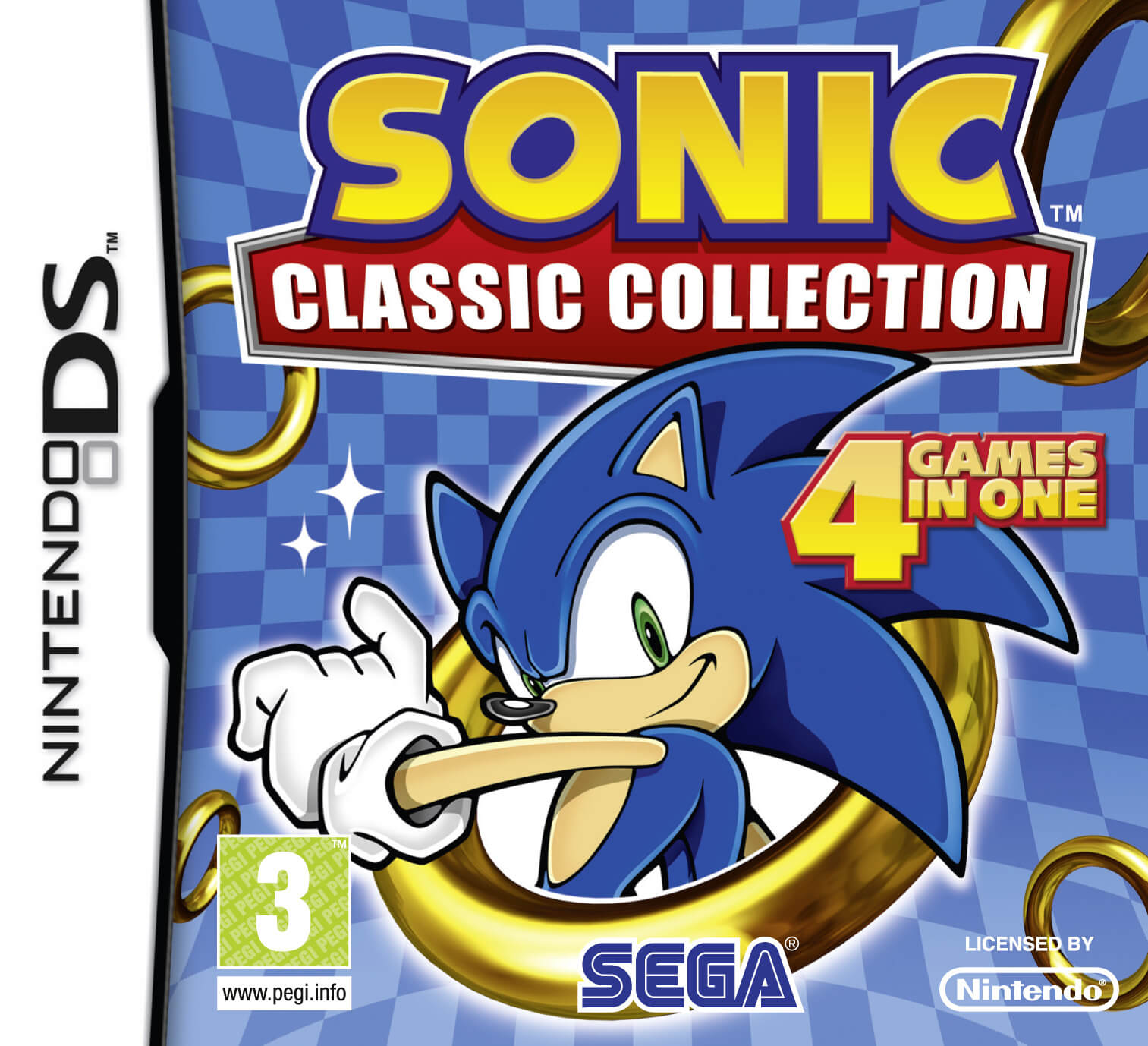 27 Nov - Sonic Classic Collection Ds - Free Transparent PNG Clipart Images  Download