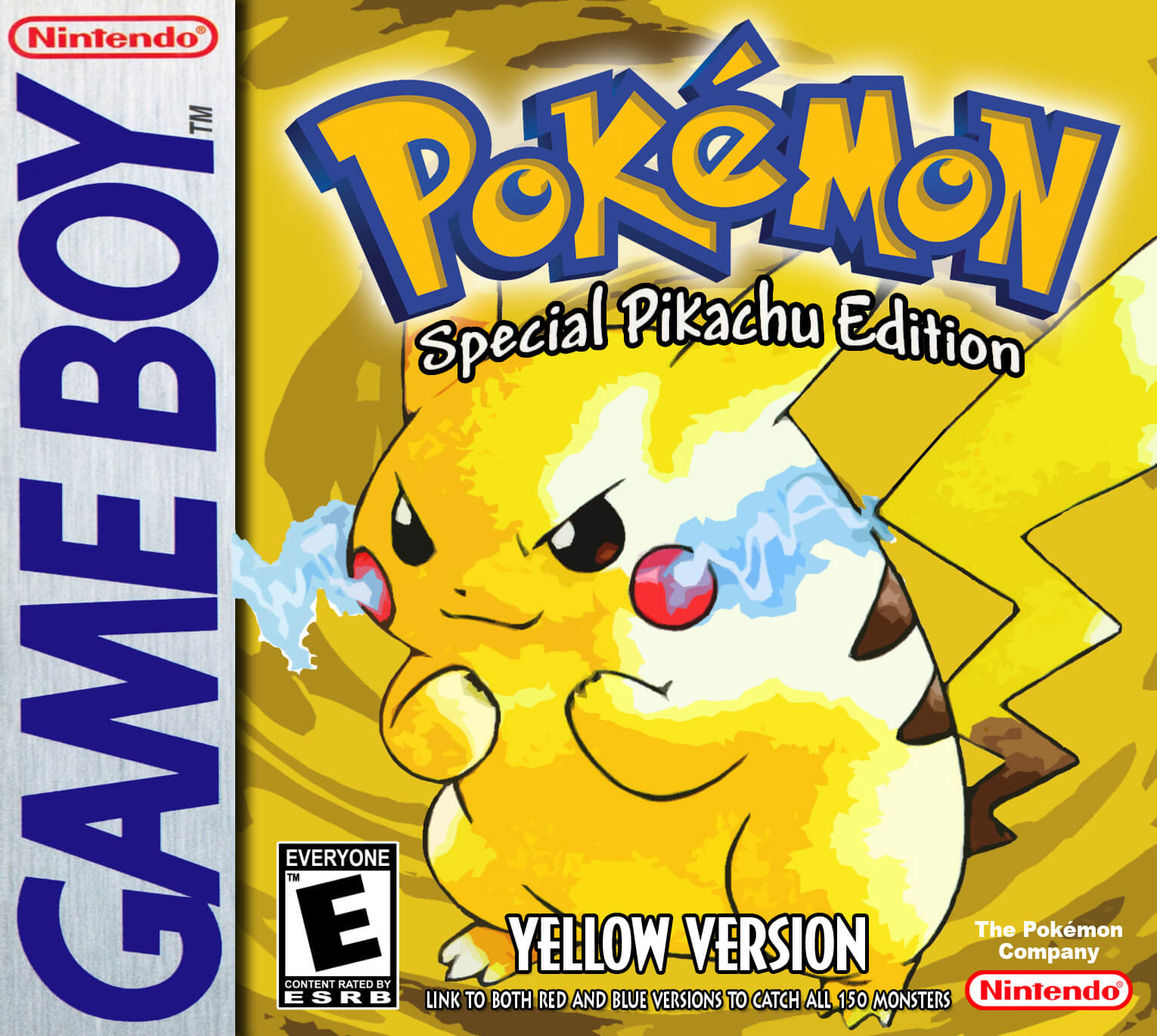 Pokemon Yellow ROM Free Download For GBC Emulator