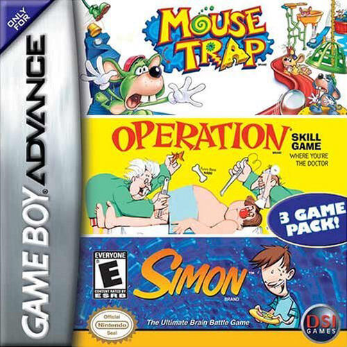 3 Game Pack!: Mouse Trap + Simon + Operation