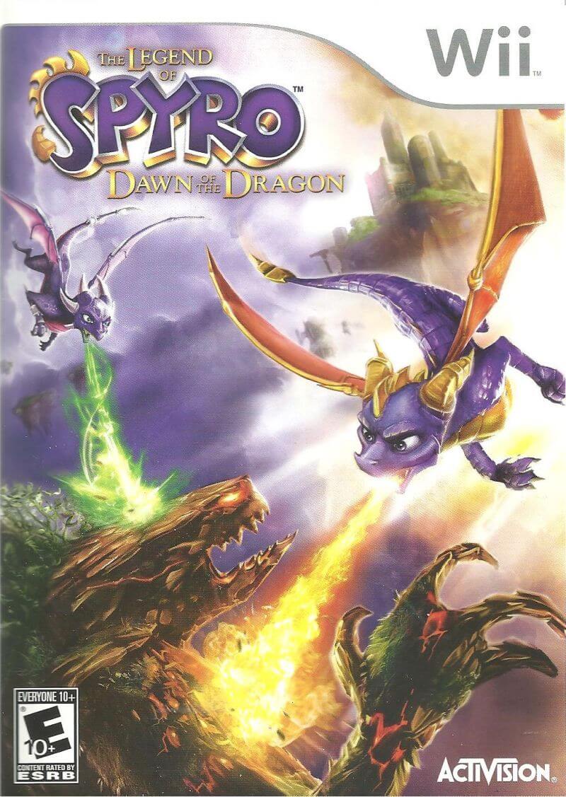the legend of spyro dawn of the dragon wii
