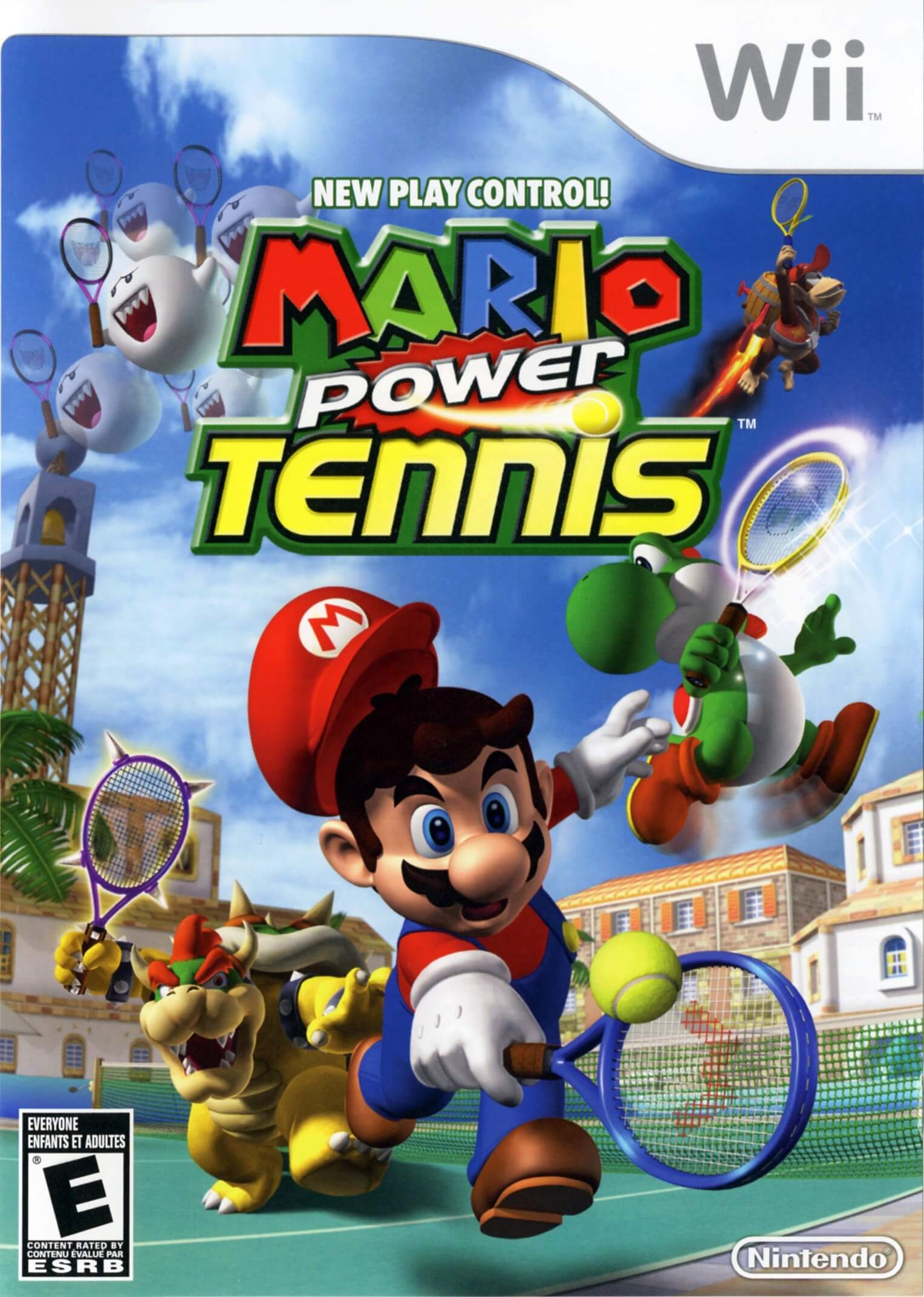 Mario Power Tennis - Wii Game ROM - Nkit & WBFS Download