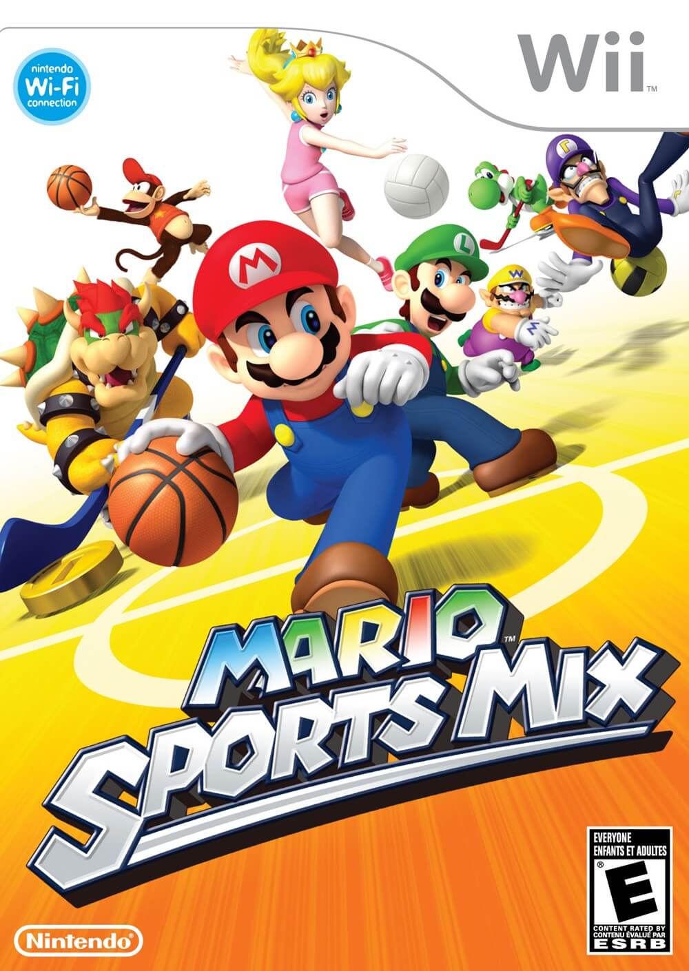 Hollywood Briesje Rond en rond Mario Sports Mix - Wii Game ROM - Nkit & WBFS Download