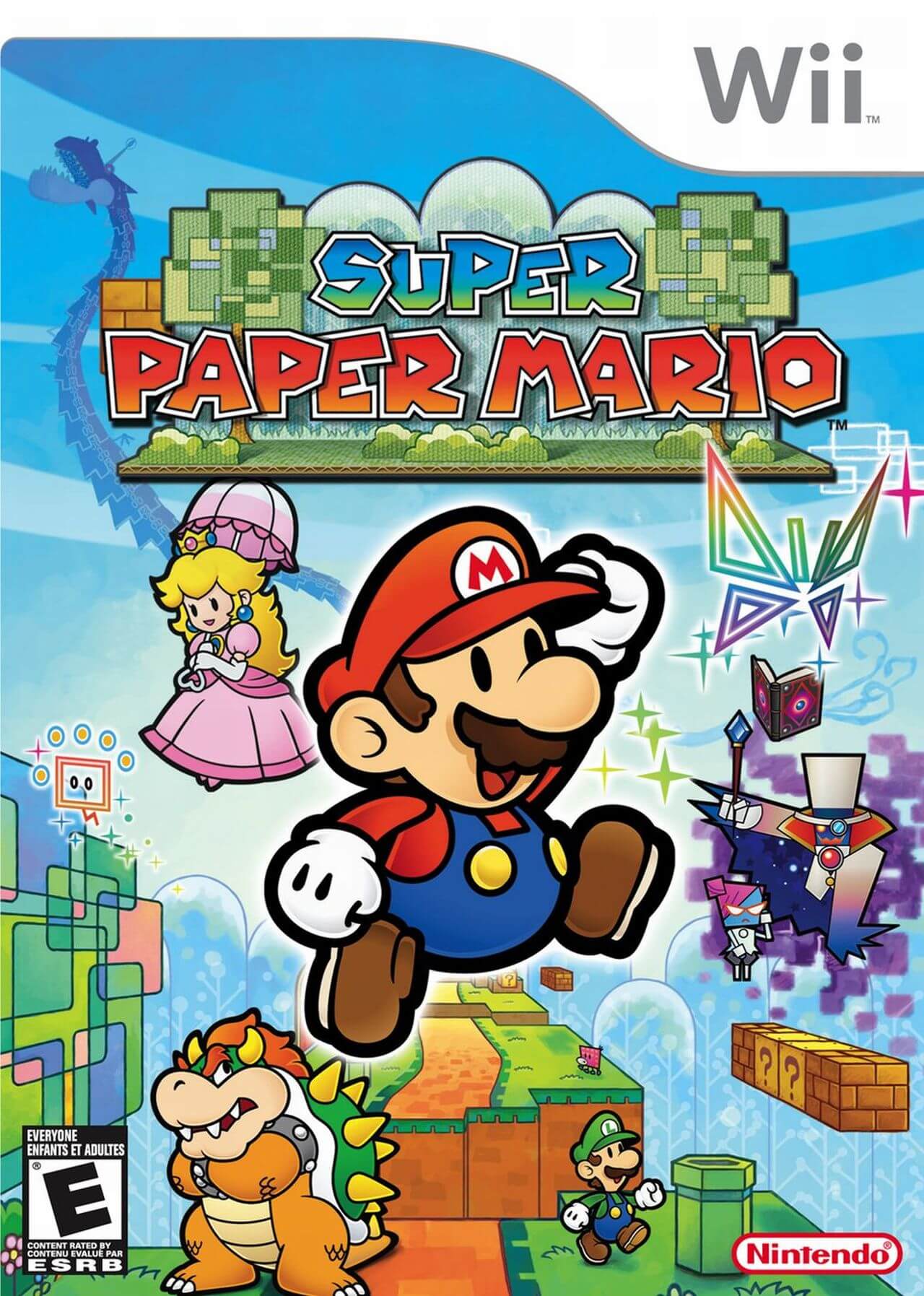 Super Paper Mario Wii Game ROM Nkit & WBFS Download
