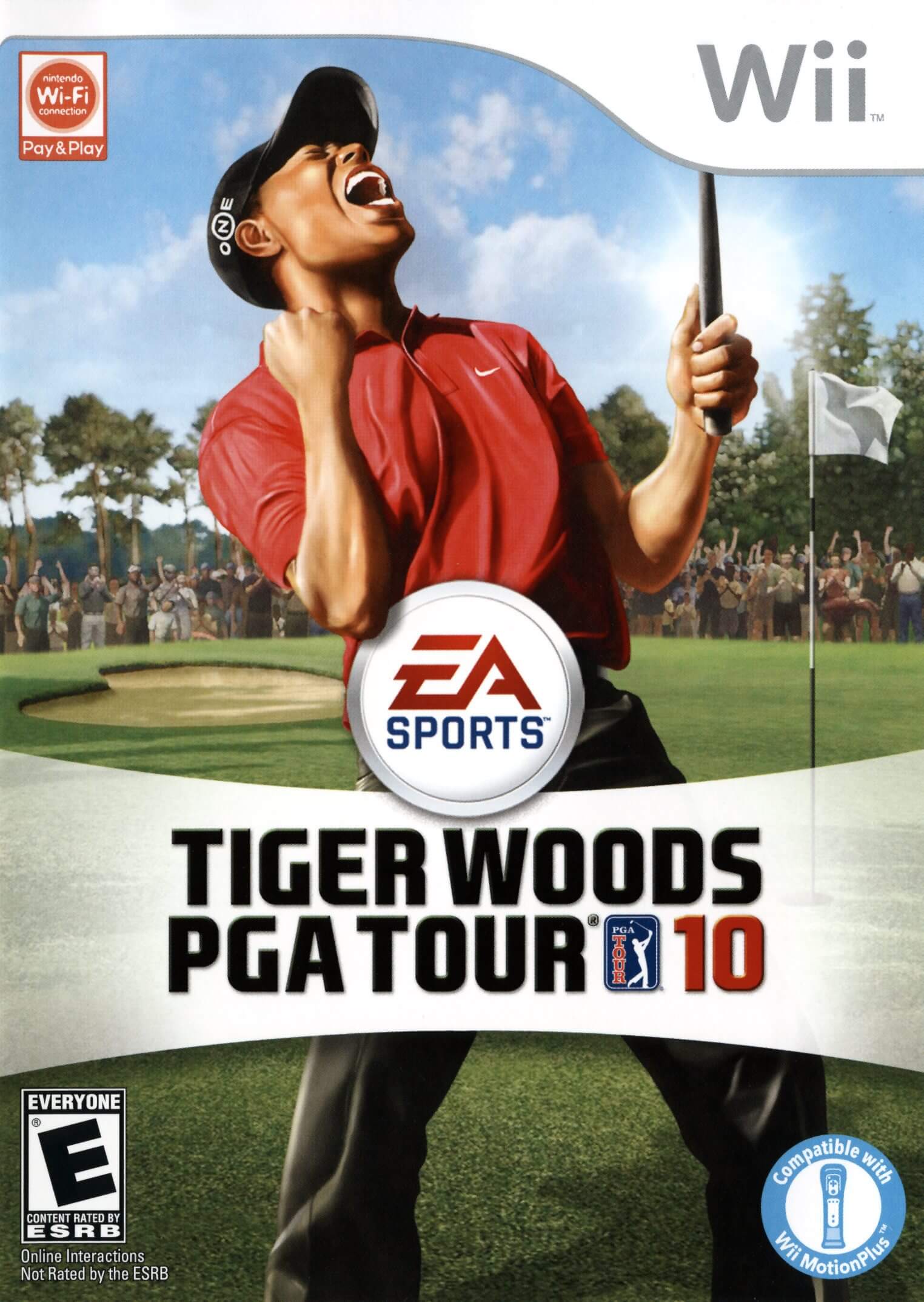 Tiger Woods PGA Tour 10 Wii Game ROM Nkit & WBFS Download