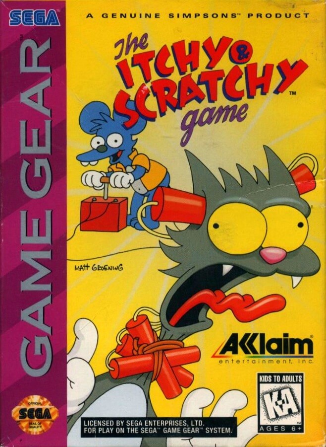 The Itchy & Scratchy Game