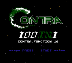 100-in-1 Contra 16 Function