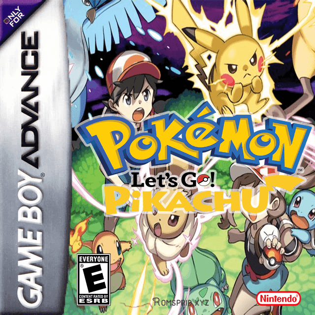 Pokemon Let's Go Pikachu / Eevee GBA Version ROM Download