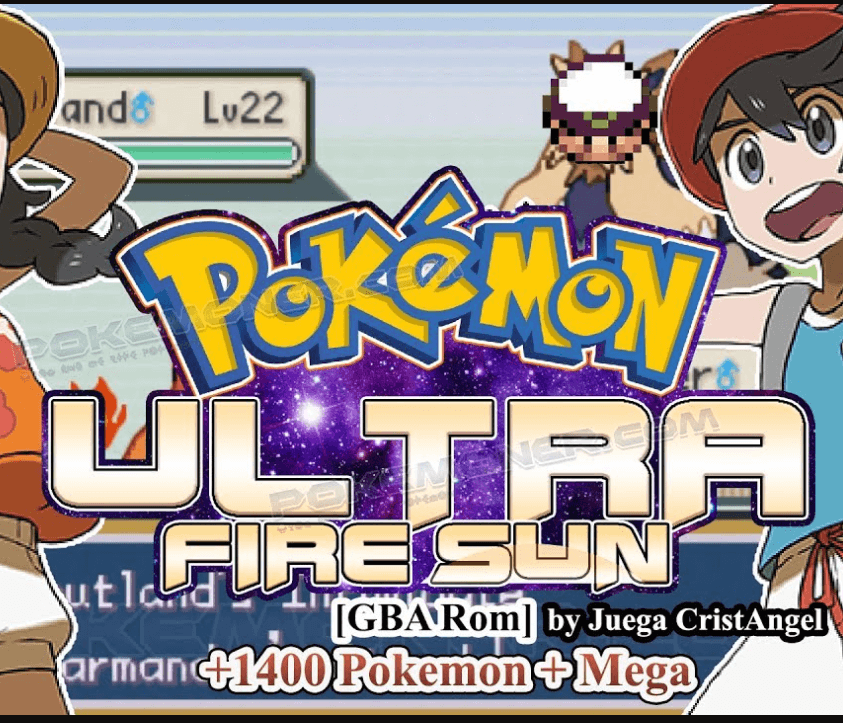 Pokemon Ultra Sun And Ultra Moon ON GBA