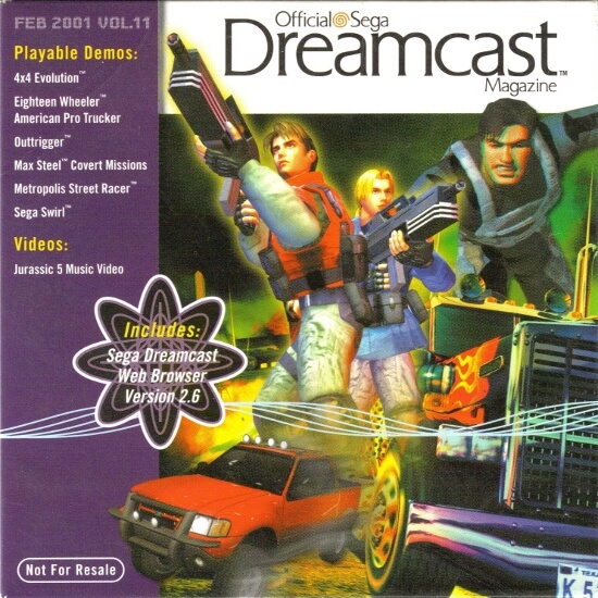 Official Sega Dreamcast Magazine Vol. 11: February 2001