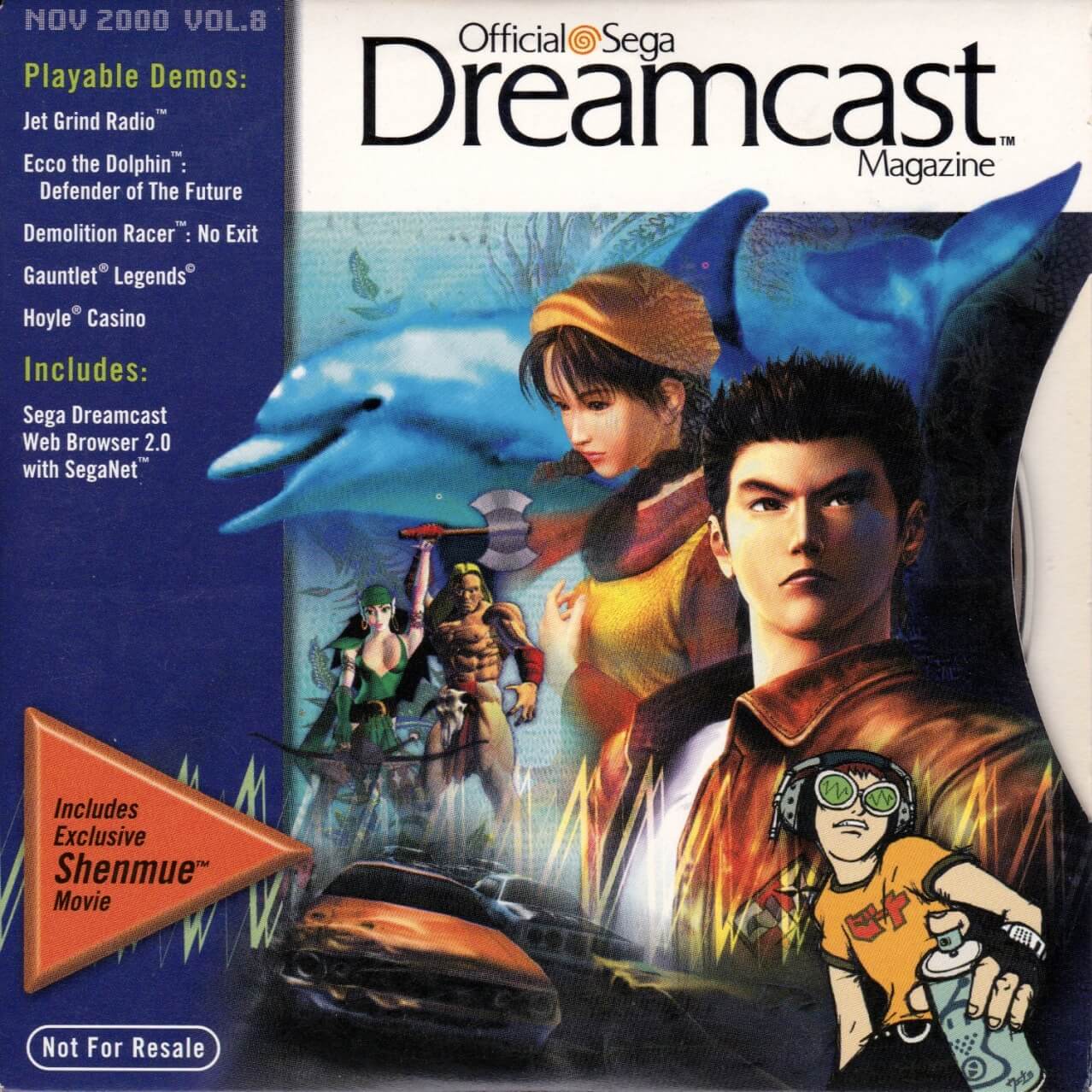 Official Sega Dreamcast Magazine Vol. 8: November 2000