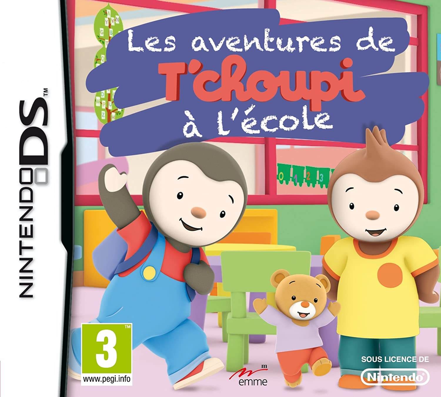 Les aventures de T'choupi à l'école