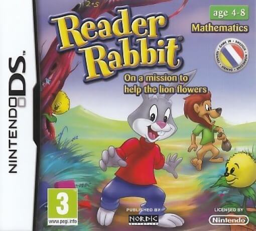 Reader Rabbit: On a Mission to Help the Lion Flowers