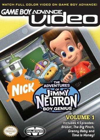 Game Boy Advance Video: The Adventures of Jimmy Neutron, Vol. 1