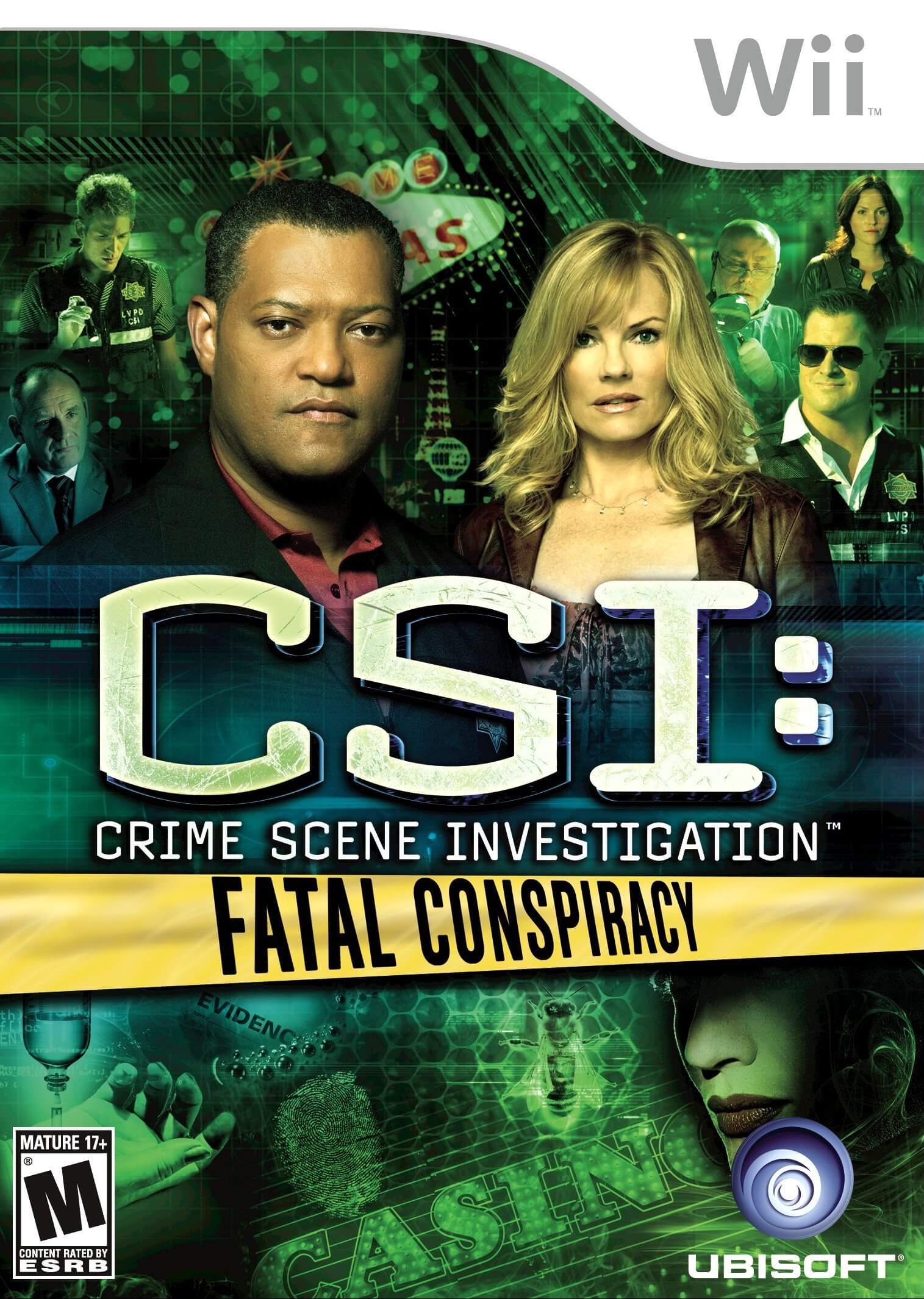 Csi Crime Scene Investigation Fatal Conspiracy Nintendo Wii Rom Download