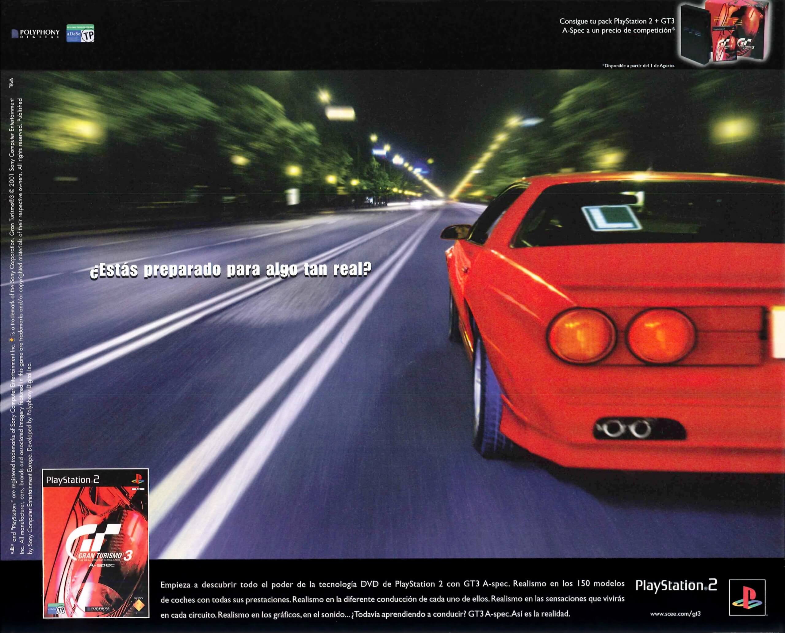 Gran Turismo 3: A-Spec (USA) PS2 ISO - CDRomance