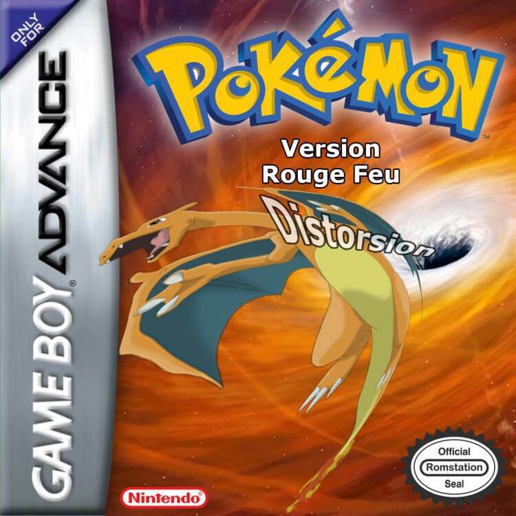 Pokémon Version Rouge Feu Distorsion