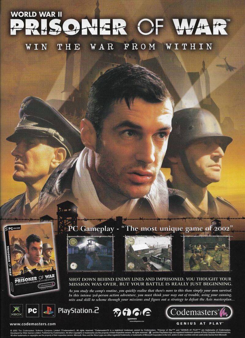 Prisoner Of War (PAL) - PS2 (SEMINOVO) - Interactive Gamestore