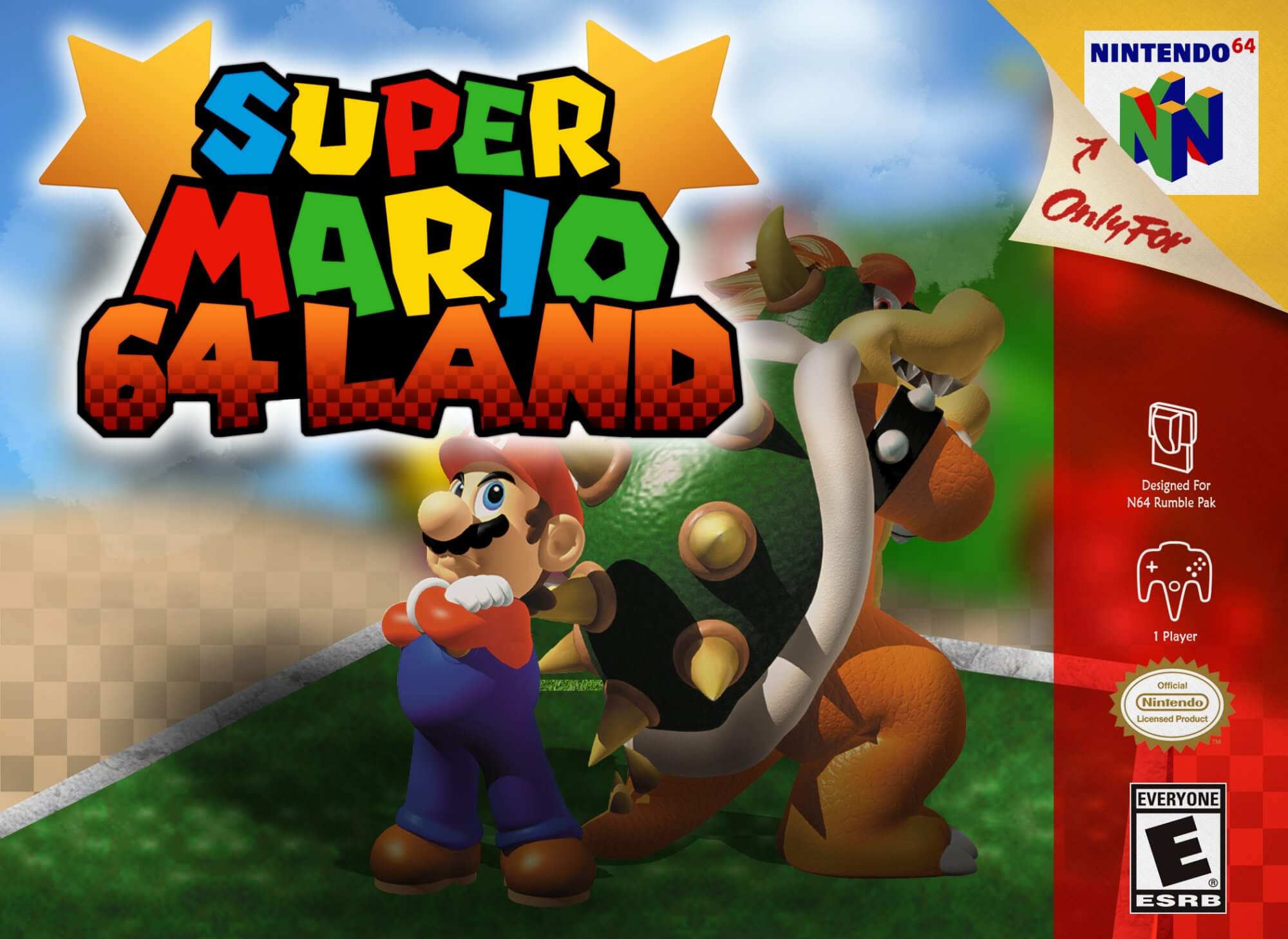 Super Mario 64 Land - Nintendo 64 ROMs Hack - Download