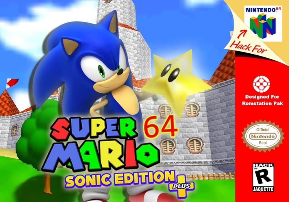 Super Mario 64: Sonic Edition Plus - Nintendo 64 ROMs Hack - Download