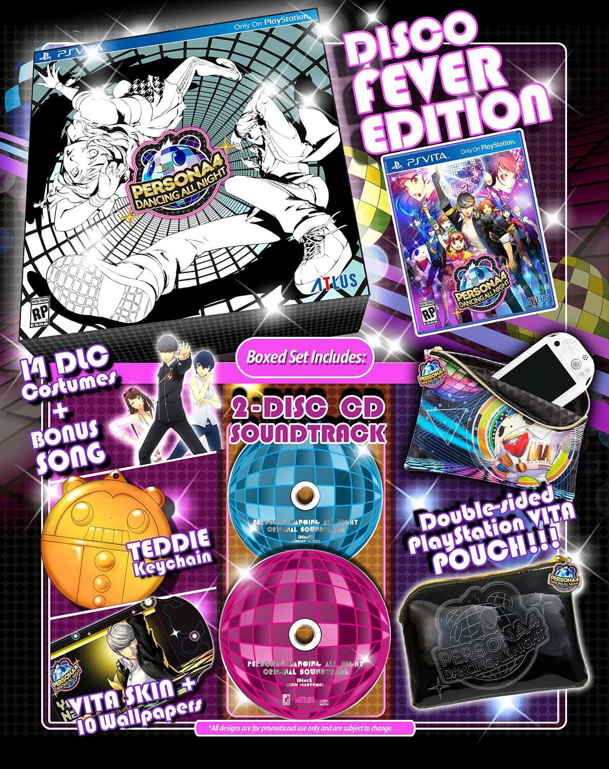 Persona 4: Dancing All Night Disco Fever Edition - PSV ROM & PKG ...