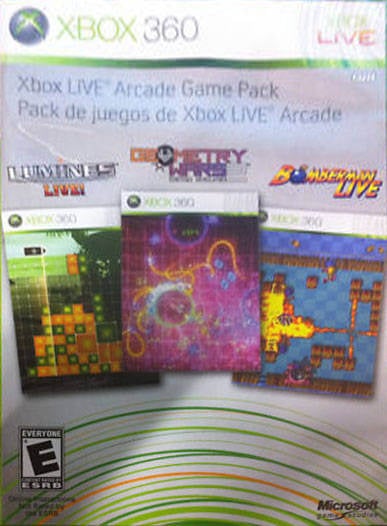 Xbox Live Arcade Game Pack