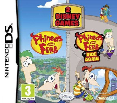 2 Disney Games: Phineas and Ferb / Phineas and Ferb Ride Again