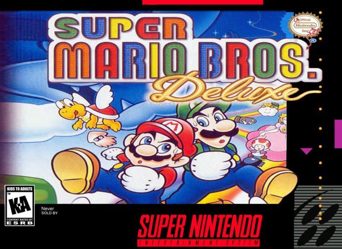 Super Mario Bros Deluxe - Super Nintendo ROMs Hack - Download