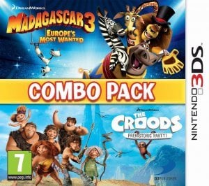Combo Pack: Madagascar 3: Europe's Most Wanted / The Croods: Prehistoric Party!