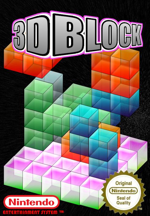 Nintendo блок. Игра блок д. 3d Block NES. 3d Block NES Rus. Трехрезаковый 3d блок.