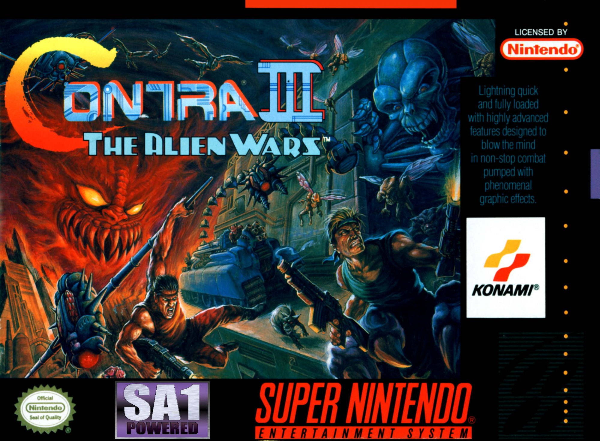 Contra III: The Alien Wars (SA-1 Hack)