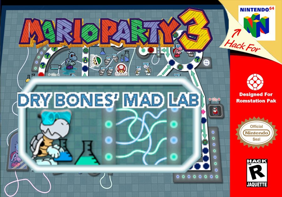 Mario Party 3: Dry Bones’ Mad Lab