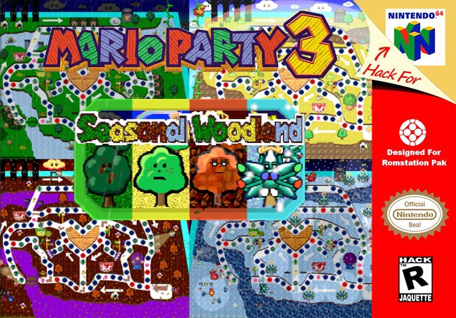 Mario Party 3: Seasonal Woodland - Nintendo 64 ROMs Hack - Download